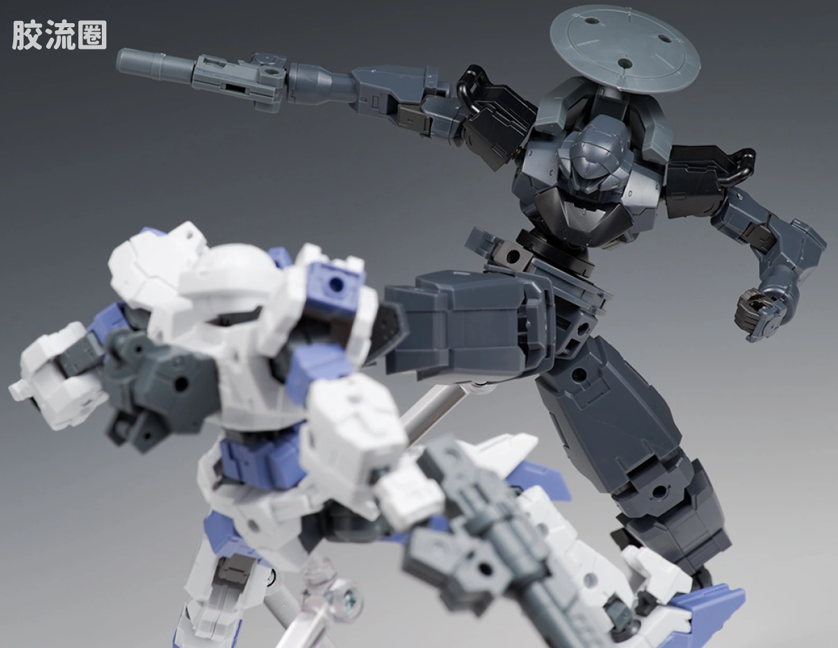 30MM 1/144 夏尔努瓦/Cielnova（拜隆军） 28 bEXM-14T 希尔诺瓦 绿色 - 图片